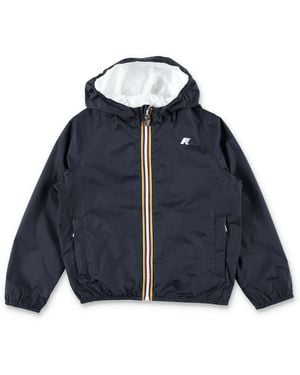 K-Way Reversible Mini Jacket For Boys - Blue