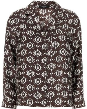 Weekend Silk Oncia Shirt - Black