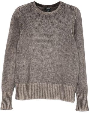 Avant Toi Cashmere Crewneck Pullover - Grau