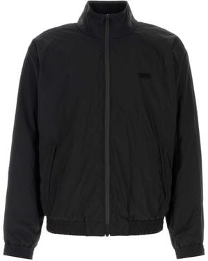 Ferragamo Wool Blend Jacket - Black