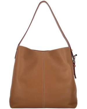 McQueen Borsa Di Fissaggio Magnetico Di Alexander Mc Queen Ocher - Marrone
