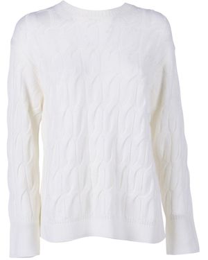 Max Mara Maglia Canottiera Top Quid - White