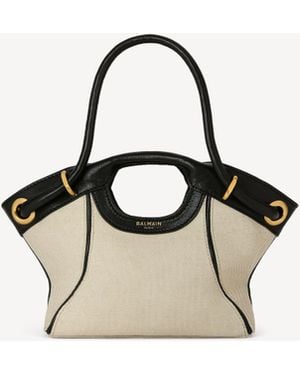Balmain Small Tote - White