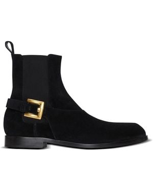 Balmain Anthem Chelsea Boots - Black
