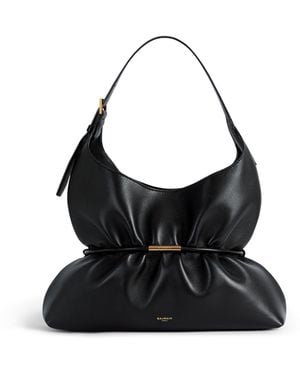 Balmain Sphynx Medium Bag - Black