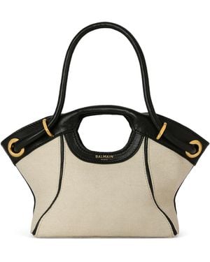 Balmain Small Tote - White