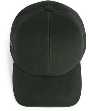 Balmain Washed Cotton Cap - Green