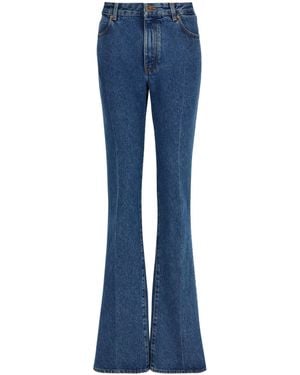 Balmain Straight-Leg Denim Jeans - Blue