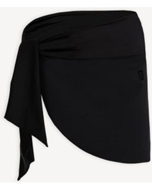 Balmain Tie Sarong - Black