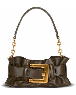 Balmain Mini Anthem Shoulder Bag - White