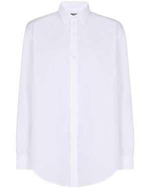Balmain Cotton Poplin Shirt - White