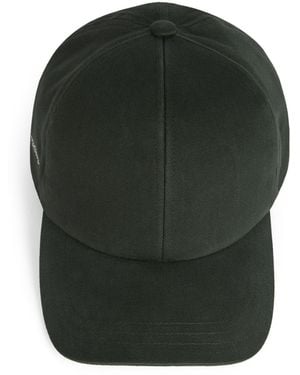Balmain Washed Cotton Cap - Green