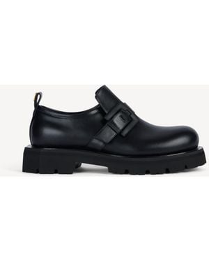 Balmain Anthem Loafers - Black
