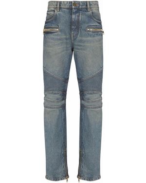 Balmain Biker Jeans - Blue
