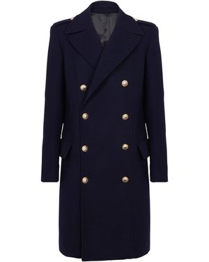 Balmain Coat - Blue