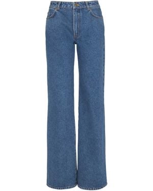 Balmain Straight-Leg Denim Jeans - Blue