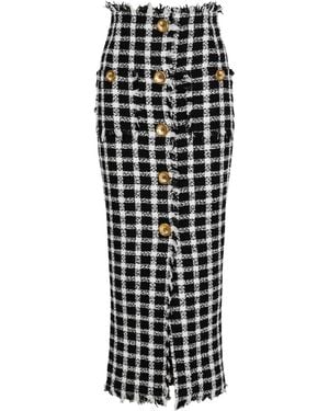 Balmain Gonna Lunga - Nero