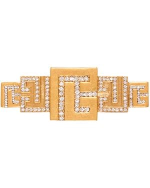 Balmain Brosche Pb - Weiß