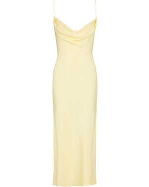 Balmain Long Strappy Dress - White