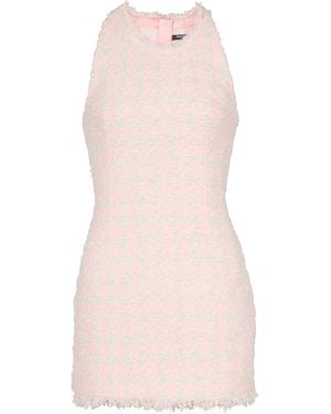 Balmain Tweed Short Dress - Natural
