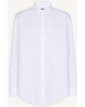 Balmain Cotton Poplin Shirt - White