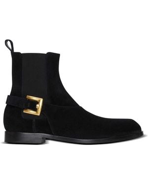 Balmain Anthem Chelsea Boots - Black
