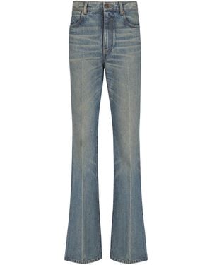 Balmain Slim Straight-Leg Jeans - Blue