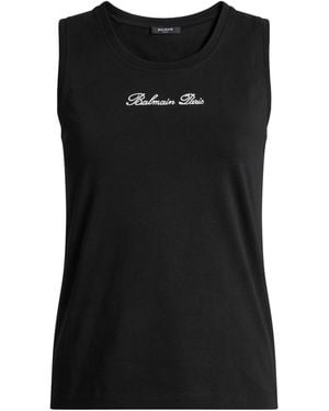 Balmain Paris Tank Top - Black