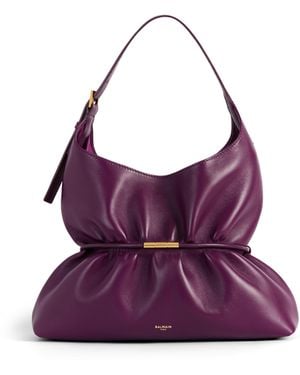 Balmain Sphynx Medium Bag - Purple