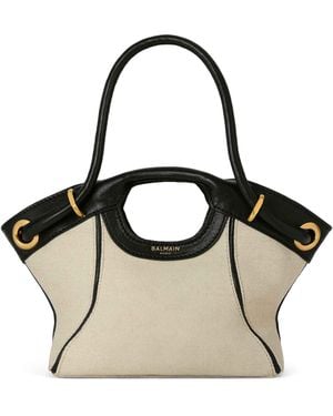 Balmain Small Tote - White