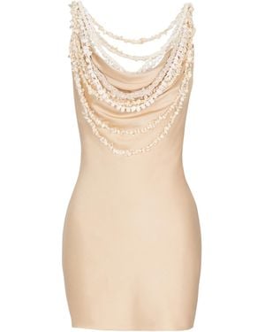 Balmain Silk Shell Dress - White