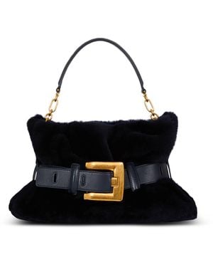 Balmain Medium Anthem Bag - Black