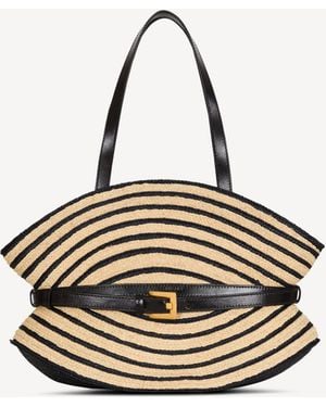Balmain Medium Shuffle Bag - Metallic