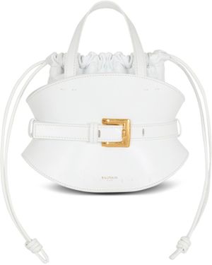 Balmain Shuffle Mini Bag - White