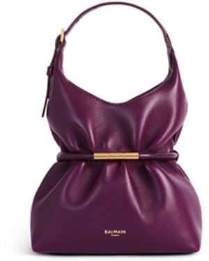 Balmain Sphynx Mini Bag - Purple