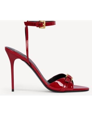 Balmain Anthem Sandals - Red
