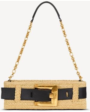 Balmain Anthem Clutch Bag - Metallic