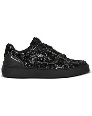 Balmain B-Court Skate Trainers - Black