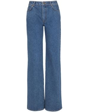 Balmain Straight-Leg Denim Jeans - Blue