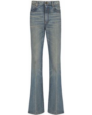 Balmain Slim Straight-Leg Jeans - Blue