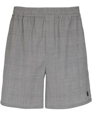 Balmain Relaxed Shorts - Gray
