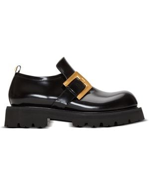 Balmain Anthem Loafers - Black