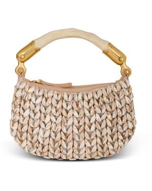 Balmain Ebene Mini Bag - White