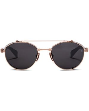 Balmain Brigade-Iv Sunglasses - White