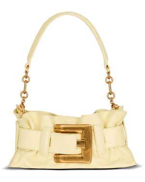 Balmain Mini Anthem Shoulder Bag - Metallic