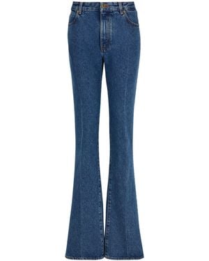 Balmain Straight-Leg Denim Jeans - Blue