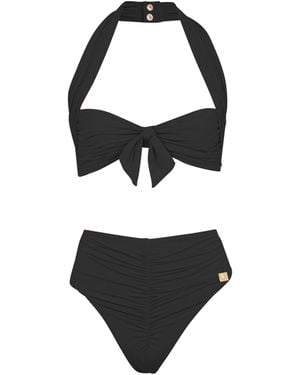 Balmain Plain Two-Piece Swimsuit - White