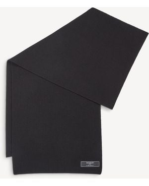 Balmain Paris Wool Scarf - Black