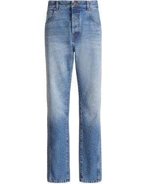 Balmain Jeans Dritti - Blu