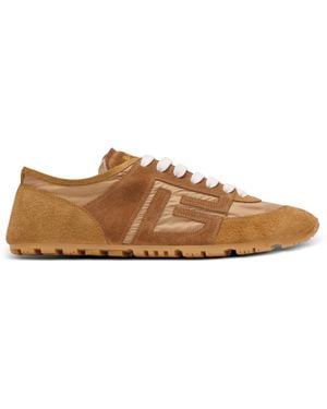 Balmain Racer 45 Trainers - Brown